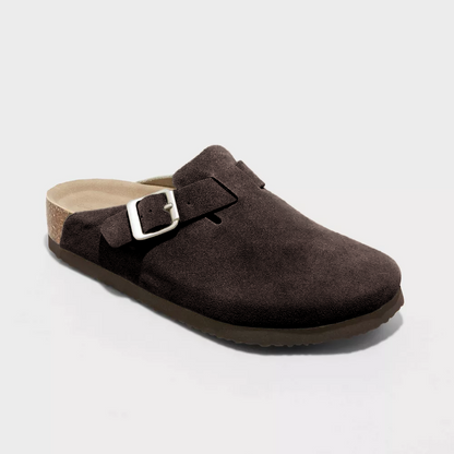 Dame Clog-Slippers med Spænde – Polstret Fodseng og Casual Slip-On Sandaler
