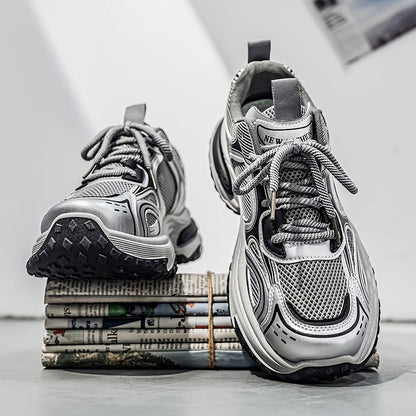 Herre Chunky Sneakers Med Mesh Og Kraftig Sål