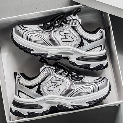 Herre Chunky Sneakers Med Mesh Og Kraftig Sål