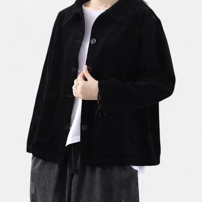 Chaqueta corta informal para mujer - elegante prenda de abrigo para el día a día, el tiempo libre, la ciudad y un estilo smart casual