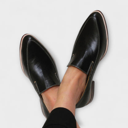 Dame Slip-On Loafers Med Spids Tå Og Komfort