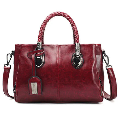 Geantă mare din piele pentru femei – Tote încăpător, cu design elegant, pentru serviciu, utilizare zilnică și călătorii