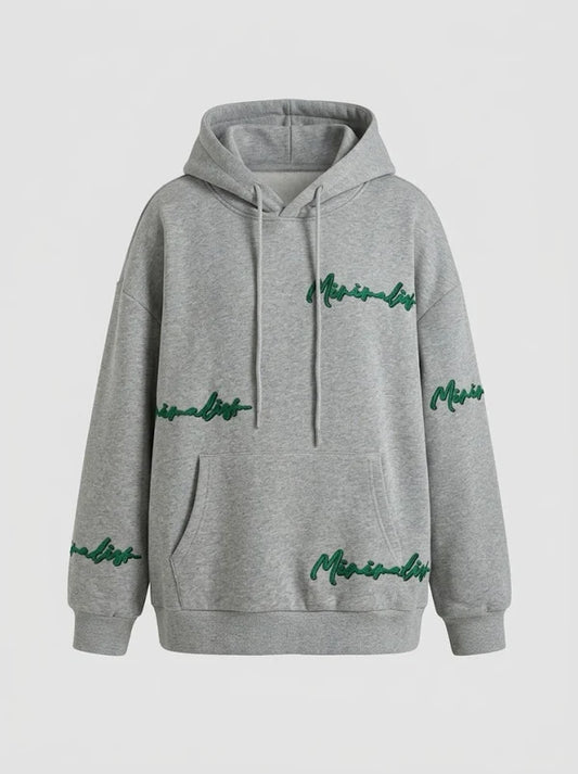 Hanorac oversize de damă cu imprimeu grafic și mâneci lungi - pulover lejer pentru purtare zilnică, timp liber și stil streetwear