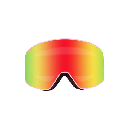 Herre Skibriller Med Dobbelt Linse, Anti-dug Og Uv-beskyttelse – Vindafvisende Snowboardbriller Til Ski, Snowboarding Og Udendørssport