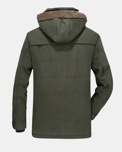 Men's Winter Jacket with Hood and Insulated Design – Classic Coat for Cold Days, Outdoor Activities, City Life, and Everyday Wear