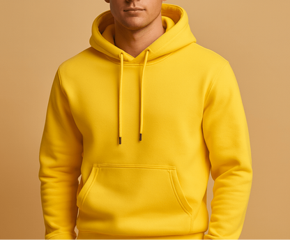 Herre Pullover-hættetrøje Med Snøre Og Kængurulomme – Komfortabel Sweatshirt Til Efterår, Vinter, Lag-på-lag Og Afslappet Hverdagsbrug