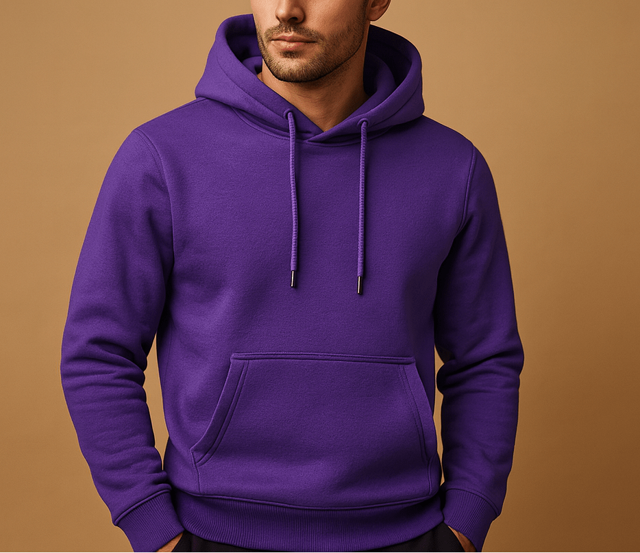 Herre Pullover-hættetrøje Med Snøre Og Kængurulomme – Komfortabel Sweatshirt Til Efterår, Vinter, Lag-på-lag Og Afslappet Hverdagsbrug
