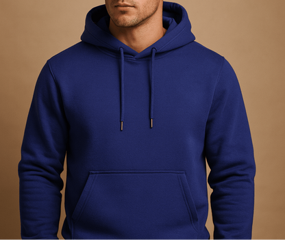 Herre Pullover-hættetrøje Med Snøre Og Kængurulomme – Komfortabel Sweatshirt Til Efterår, Vinter, Lag-på-lag Og Afslappet Hverdagsbrug
