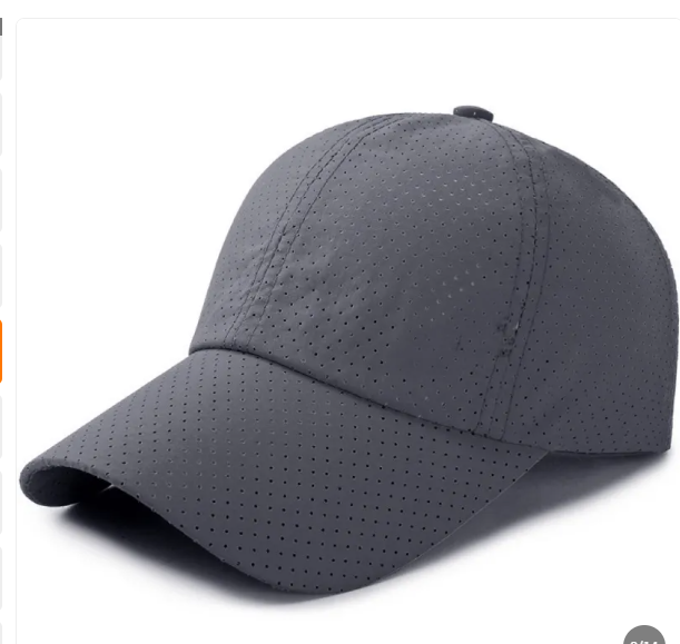 Women's Breathable Mesh Sports Cap – Quick-Drying, Adjustable Sun Protection for Running, Walking and Everyday Outdoor Wear