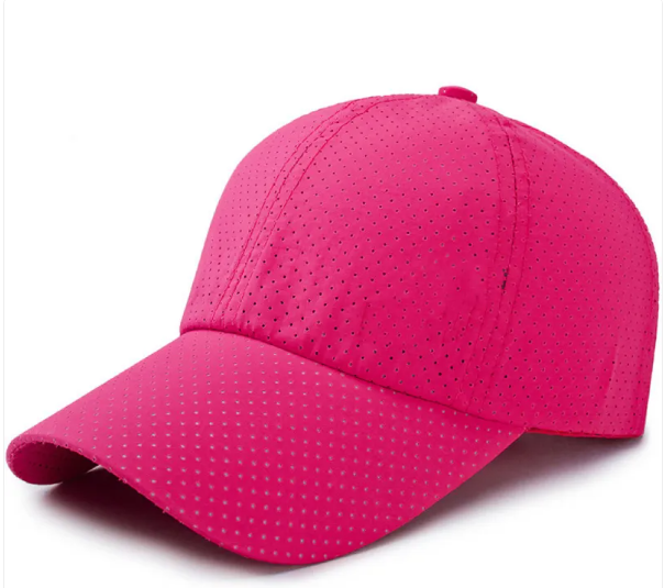 Women's Breathable Mesh Sports Cap – Quick-Drying, Adjustable Sun Protection for Running, Walking and Everyday Outdoor Wear