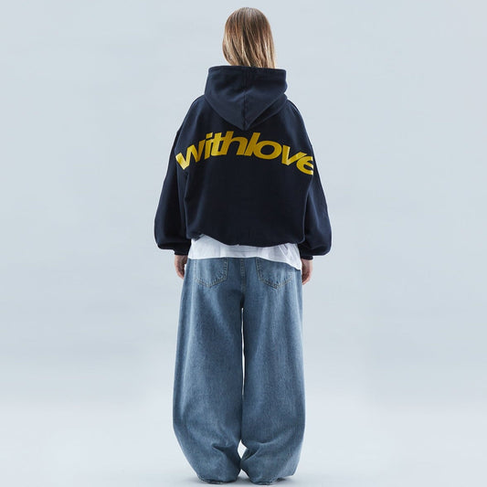 Women's Hooded Sweatshirt - Comfortable and Modern Sweatshirt for Everyday Wear, Leisure, and Casual Style