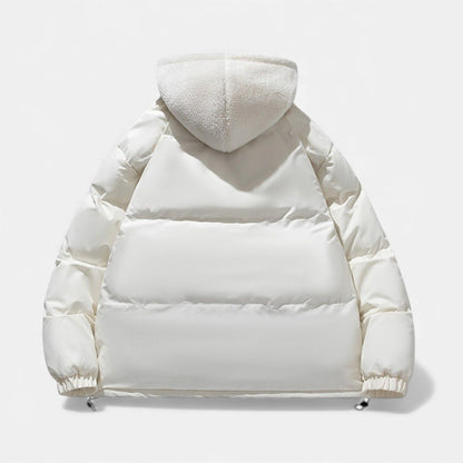 Men's Cotton Fleece Jacket - Classic Warm Winter Jacket for Fall, Winter, Everyday Wear, and Leisure