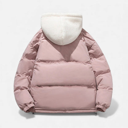 Men's Cotton Fleece Jacket - Classic Warm Winter Jacket for Fall, Winter, Everyday Wear, and Leisure
