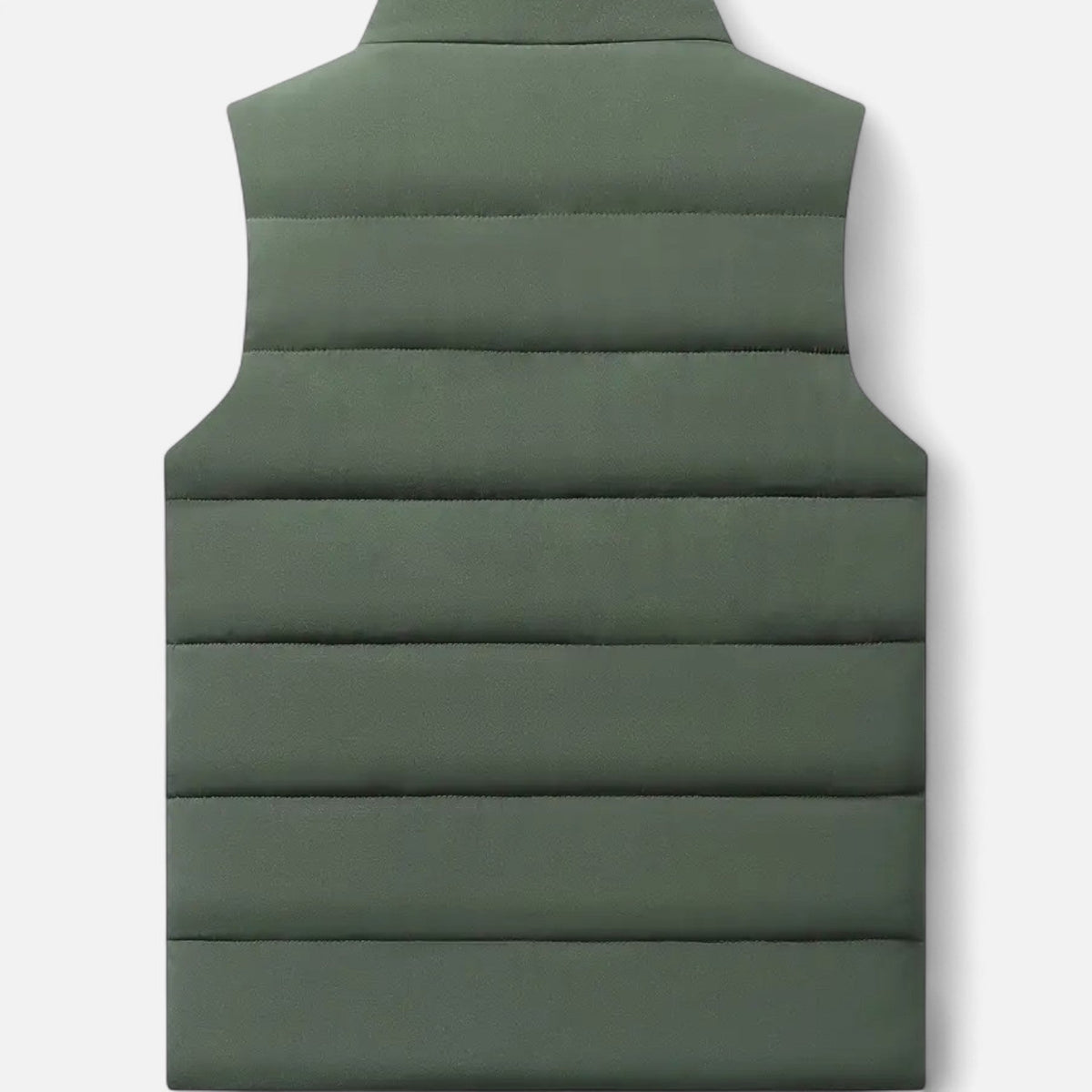 Men's Quilted Winter Vest - Warm Layered Outerwear for Fall, Winter, Everyday Wear, and Leisure