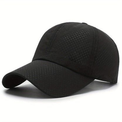 Women's Breathable Mesh Sports Cap – Quick-Drying, Adjustable Sun Protection for Running, Walking and Everyday Outdoor Wear