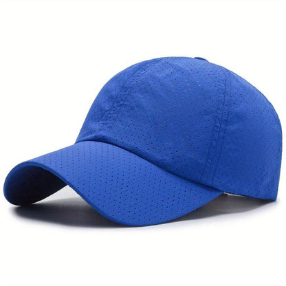 Women's Breathable Mesh Sports Cap – Quick-Drying, Adjustable Sun Protection for Running, Walking and Everyday Outdoor Wear
