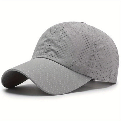 Women's Breathable Mesh Sports Cap – Quick-Drying, Adjustable Sun Protection for Running, Walking and Everyday Outdoor Wear