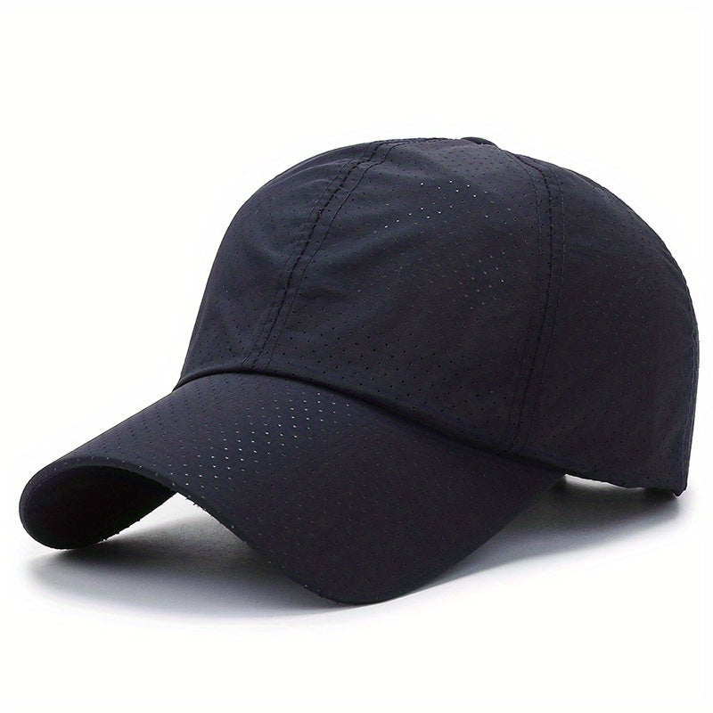 Women's Breathable Mesh Sports Cap – Quick-Drying, Adjustable Sun Protection for Running, Walking and Everyday Outdoor Wear