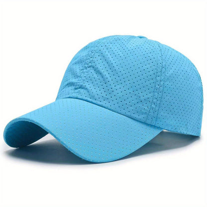 Women's Breathable Mesh Sports Cap – Quick-Drying, Adjustable Sun Protection for Running, Walking and Everyday Outdoor Wear