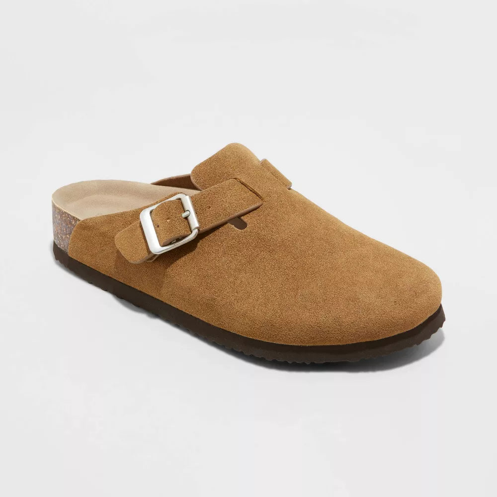 Dame Clog-Slippers med Spænde – Polstret Fodseng og Casual Slip-On Sandaler