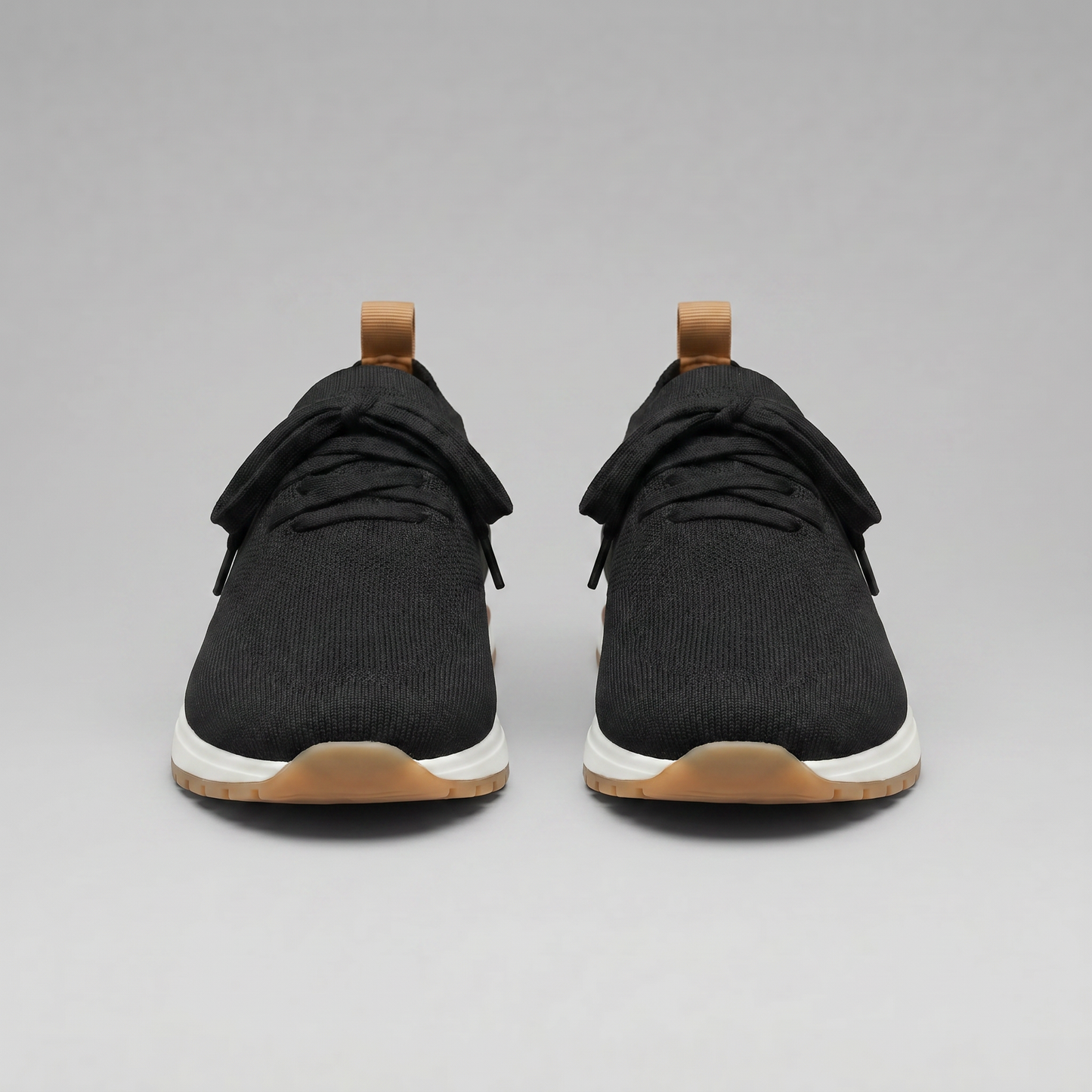 Herre Sneakers Med Strikket Overdel Og Snøredetaljer – Stilfulde Hverdagssko Til Fritid, Gåture Og Smart Casual Stil