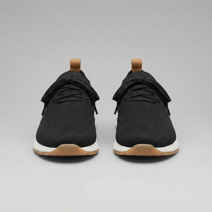 Herre Sneakers Med Strikket Overdel Og Snøredetaljer – Stilfulde Hverdagssko Til Fritid, Gåture Og Smart Casual Stil