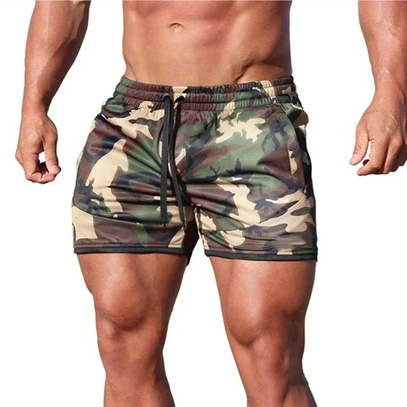 Herre Hurtigtørrende Bade Shorts Med Atletisk Pasform Og Meshfor