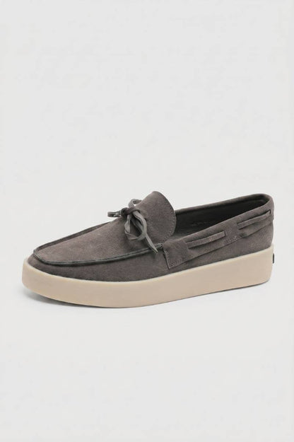 Mocasini bărbătești cu detalii cu șireturi și talpă cu platformă – pantofi slip-on pentru birou, purtare de zi cu zi, ținute business și stil smart casual