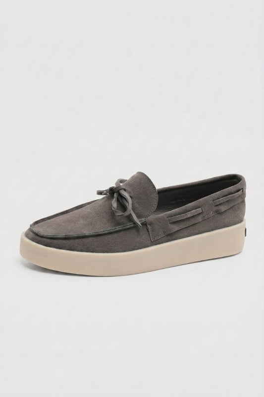 Mocasini bărbătești cu detalii cu șireturi și talpă cu platformă – pantofi slip-on pentru birou, purtare de zi cu zi, ținute business și stil smart casual