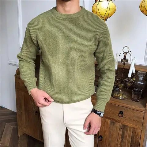 Men's Soft Sweater – Comfortable Knitwear for Everyday Wear, Layering, Leisure and Smart Casual Style