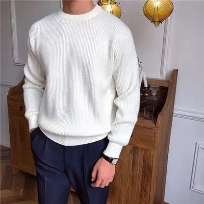 Men's Soft Sweater – Comfortable Knitwear for Everyday Wear, Layering, Leisure and Smart Casual Style