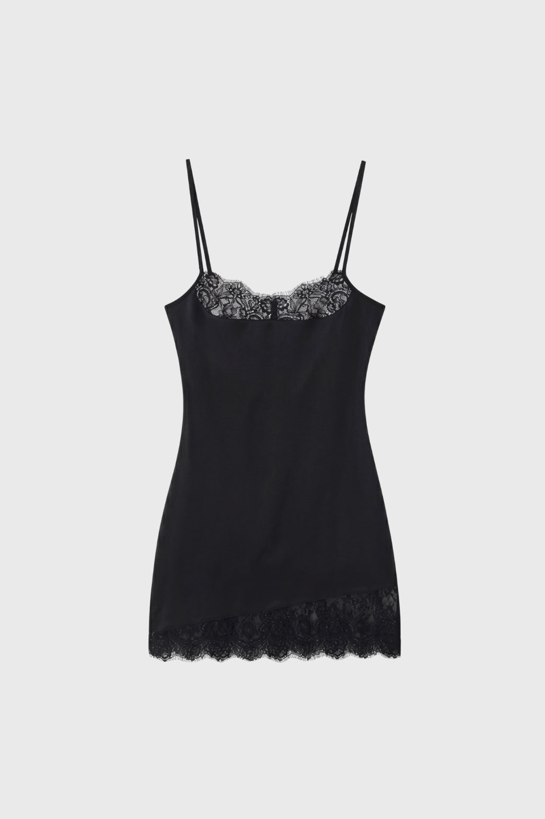 Rochie de noapte asemănătoare satinului, cu detalii din dantelă și bretele reglabile – rochie mini elegantă pentru petreceri, seri și ocazii speciale