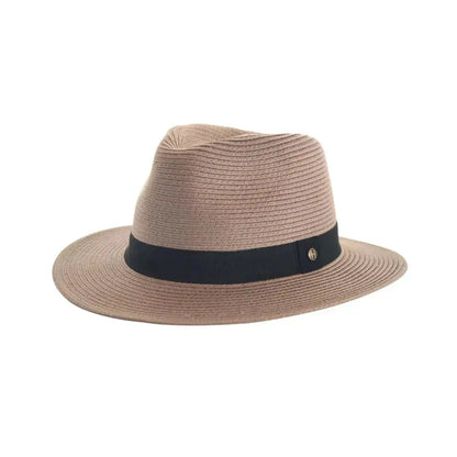 Men's Classic Fedora Sun Hat with Adjustable Fit – Stylish Summer Hat for Sunny Days, Vacation, the Beach, and Outdoor Use