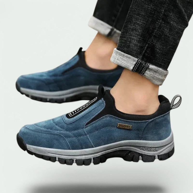 Herre Slip-On Walkingsko med Stødabsorbering og Komfort