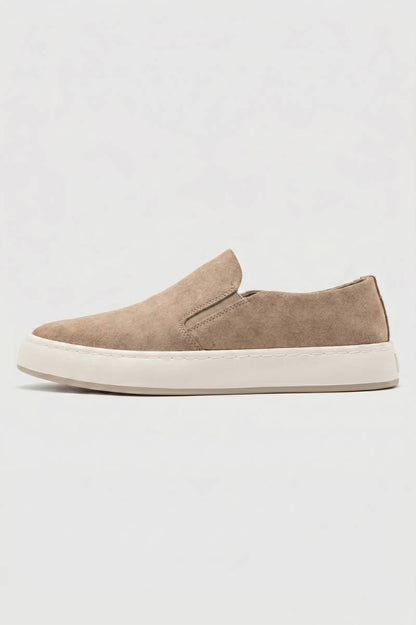 Męskie sneakersy wsuwane z grubą podeszwą i minimalistycznym designem – stylowe sneakersy na co dzień, na czas wolny, podróże i w stylu smart casual