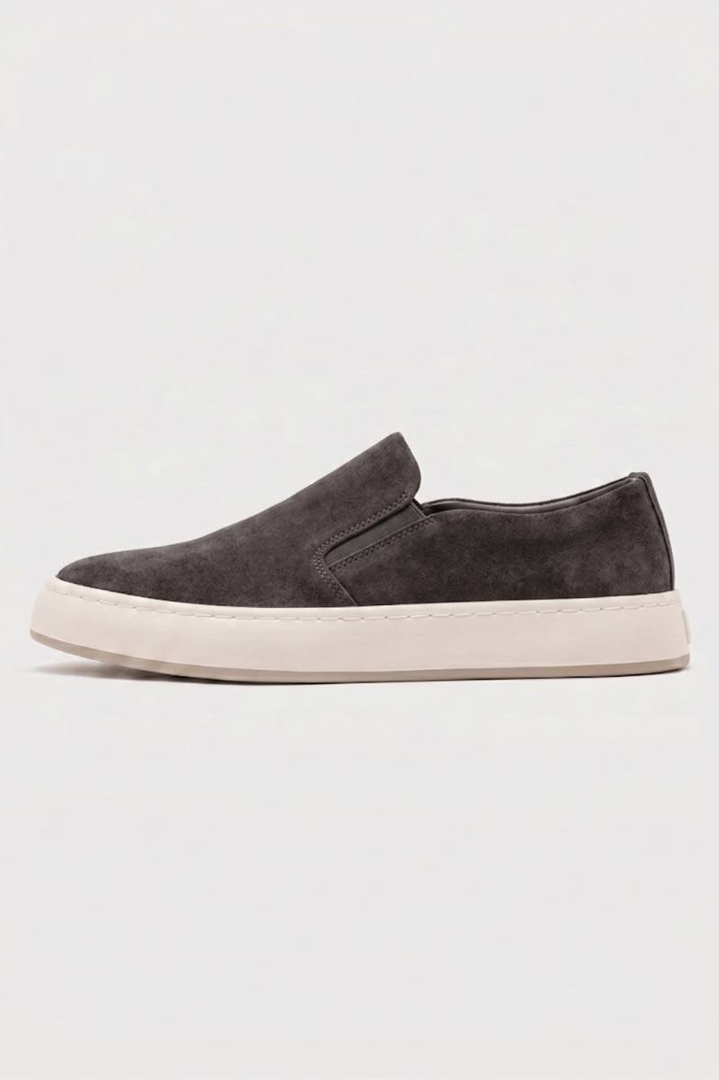 Męskie sneakersy wsuwane z grubą podeszwą i minimalistycznym designem – stylowe sneakersy na co dzień, na czas wolny, podróże i w stylu smart casual